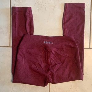 NOBULL Maroon Leggings